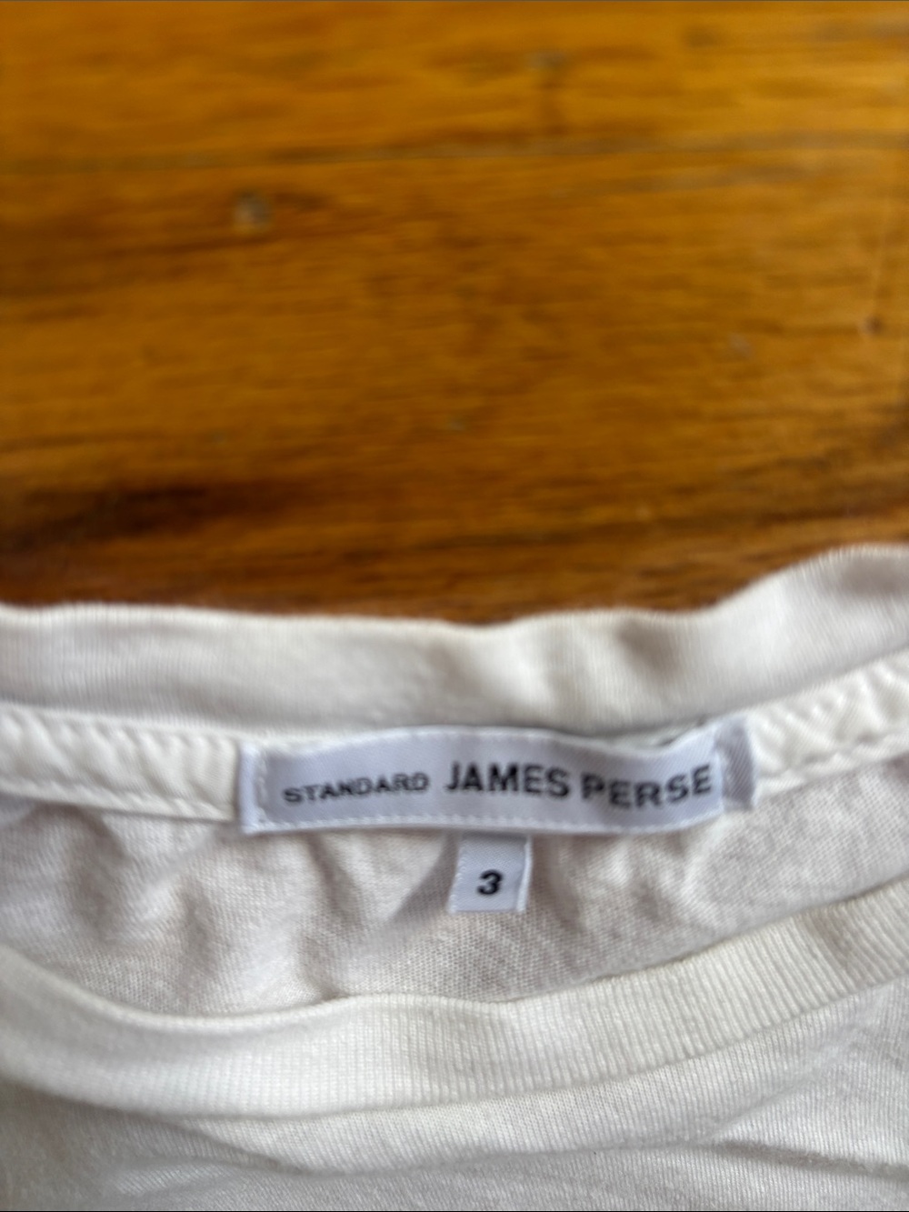 JAMES PERSE Standard Dainty Tissue 100% Cotton Baby Tee Made in USA - Picture 3 of 6